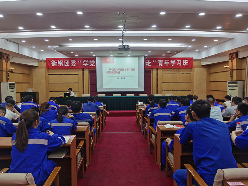 學(xué)黨史 知黨情 跟黨走 衡鋼團委舉辦青年黨史學(xué)習班