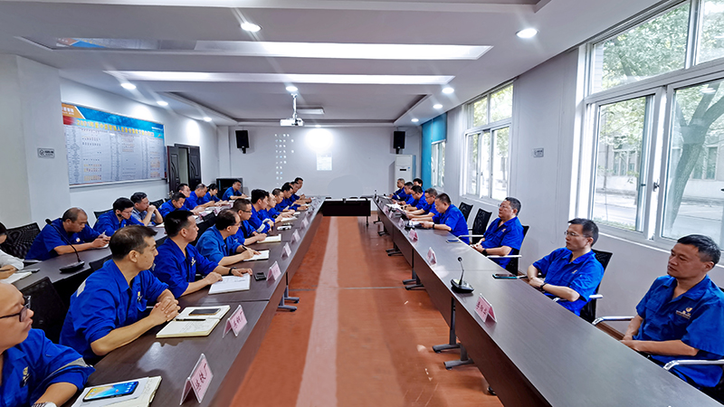 衡鋼黨委學(xué)習傳達衡陽(yáng)市第十二次黨代會(huì )精神